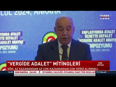 Şeker-İş Sendikası Enflasyonda Atalet, Ücrette Sefalet “Vergide Adalet Arayışı" Sempozyumu