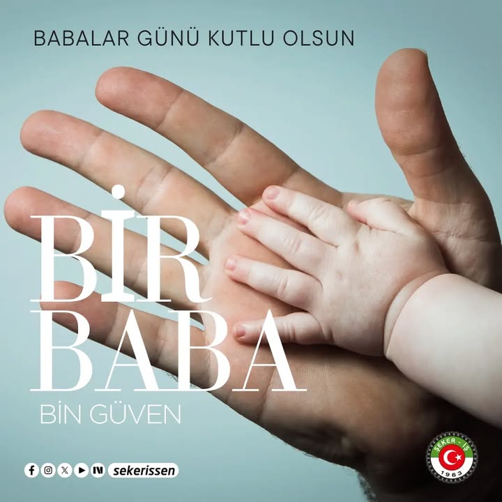 Emekleriyle hayatı güzelleştiren, alın terleriyle geleceği şekillendiren, sevgileriyle evlatlarına güç ve güven veren b…