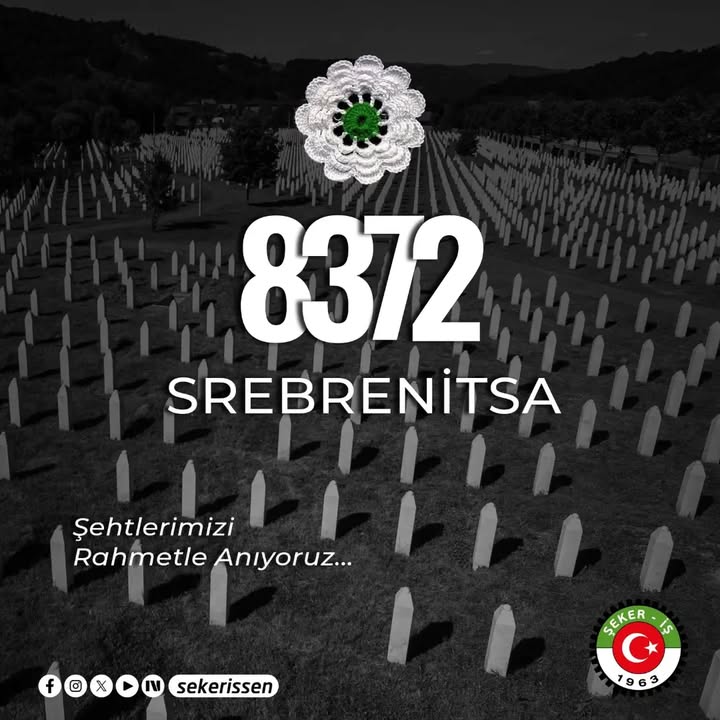 11 Temmuz 1995’te Srebrenitsa’da yaşanan soykırım, insanlık tarihine silinmez bir utanç olarak kazındı. 8.372 masum Boş…
