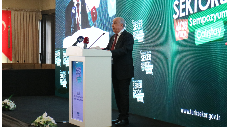 “YÜZÜNCÜ YILINDA ŞEKER SEKTÖRÜ SEMPOZYUMU VE ÇALIŞTAYI” GRAND ŞEKER OTEL’DE GERÇEKLEŞTİRİLDİ