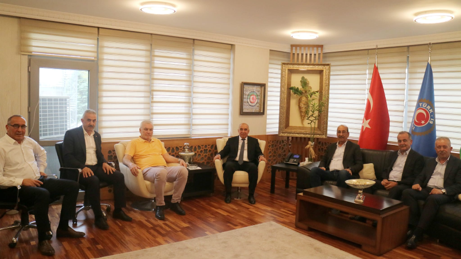 Tez-Koop-İş Sendikası'ndan Şeker-İş Sendikası’na Hayırlı Olsun Ziyareti