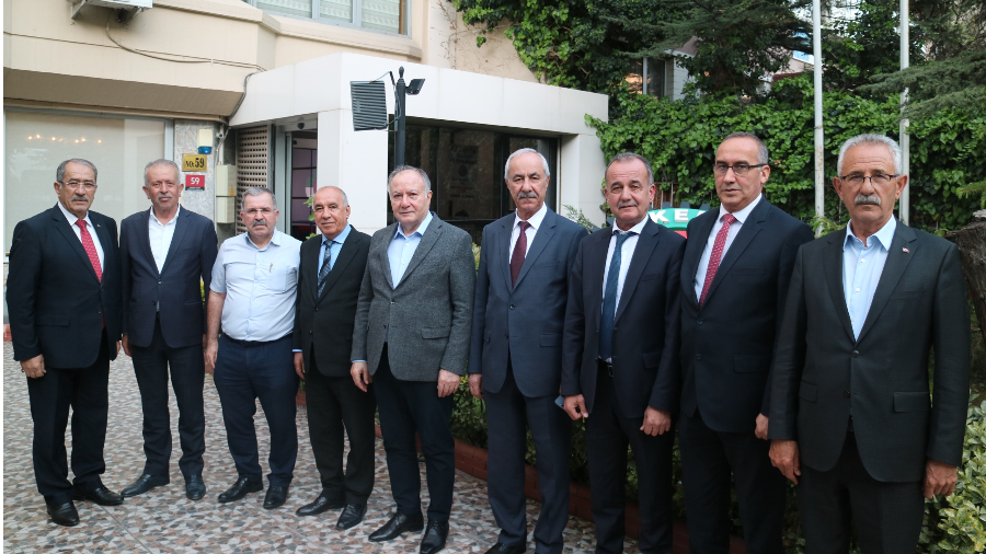 TÜRK-İŞ Genel Başkan Yardımcısı Ramazan Ağar’dan Şeker-İş Genel Başkanı İsa Gök’e Hayırlı Olsun Ziyareti