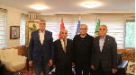 Tarım-İş Sendikası Genel Başkanı İlhami Polat'tan Şeker-İş Genel Başkanı İsa Gök'e Hayırlı Olsun Ziyareti